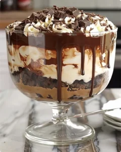 Baileys Chocolate Cheesecake Trifle