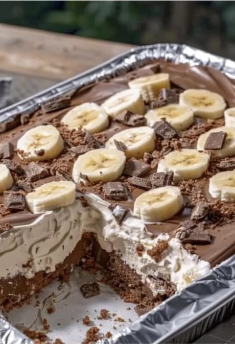 Chocolate Banana Fluff