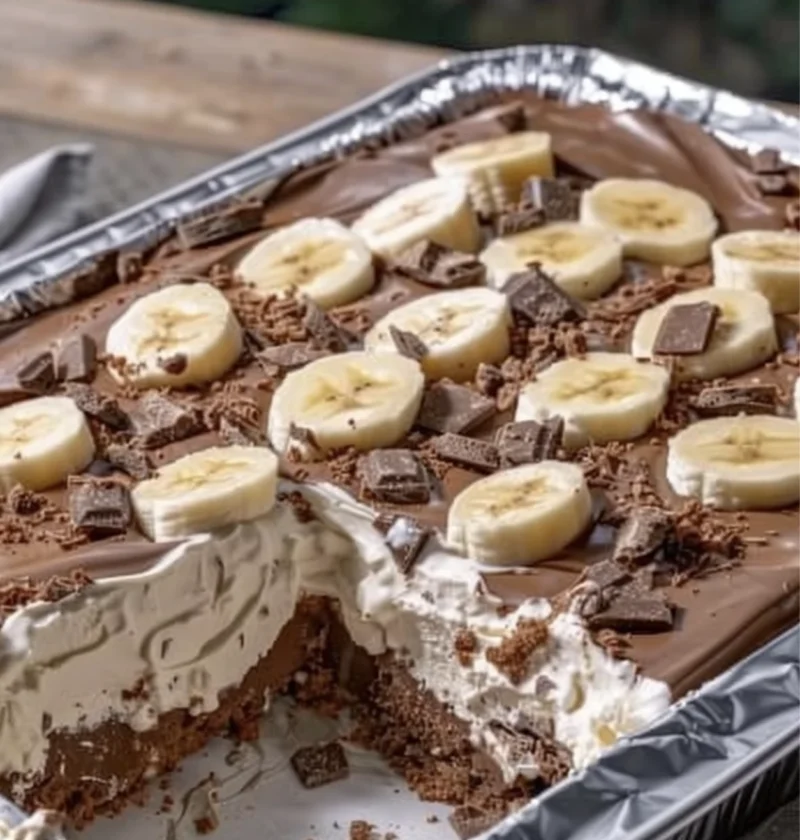 Chocolate Banana Fluff