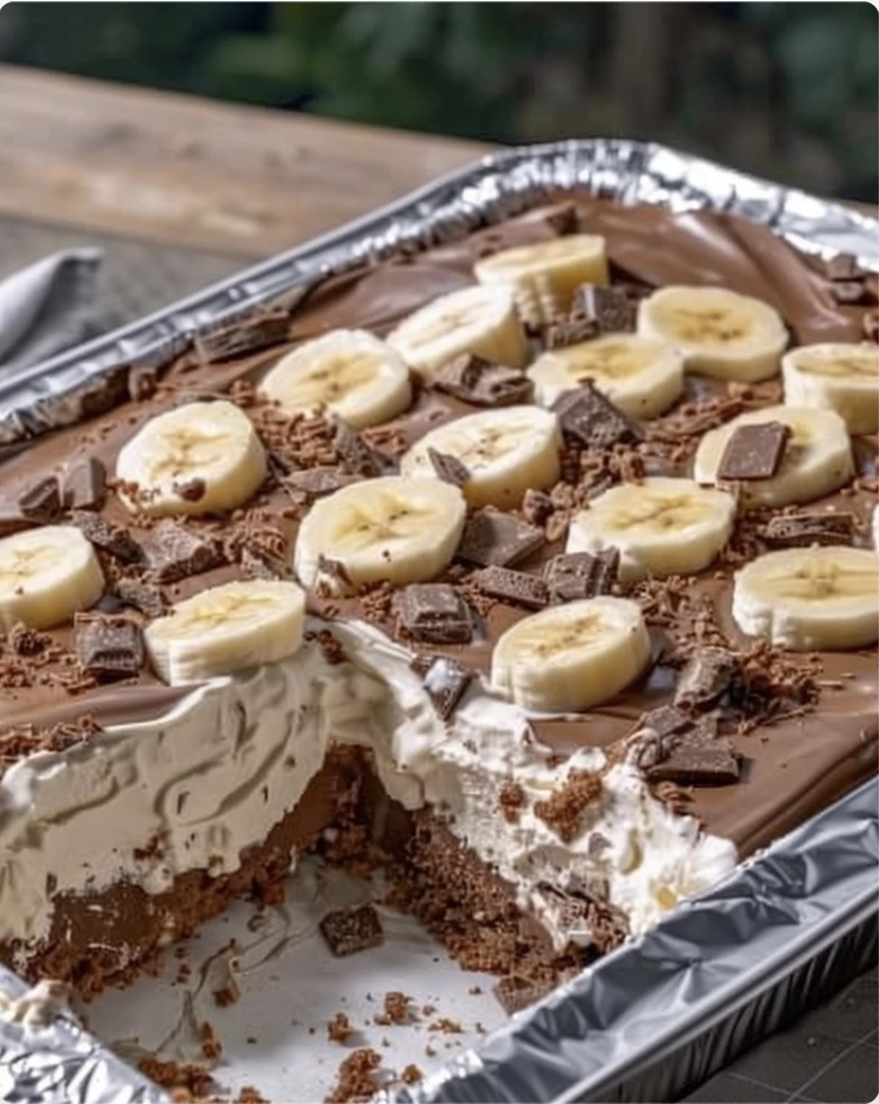 Chocolate Banana Fluff