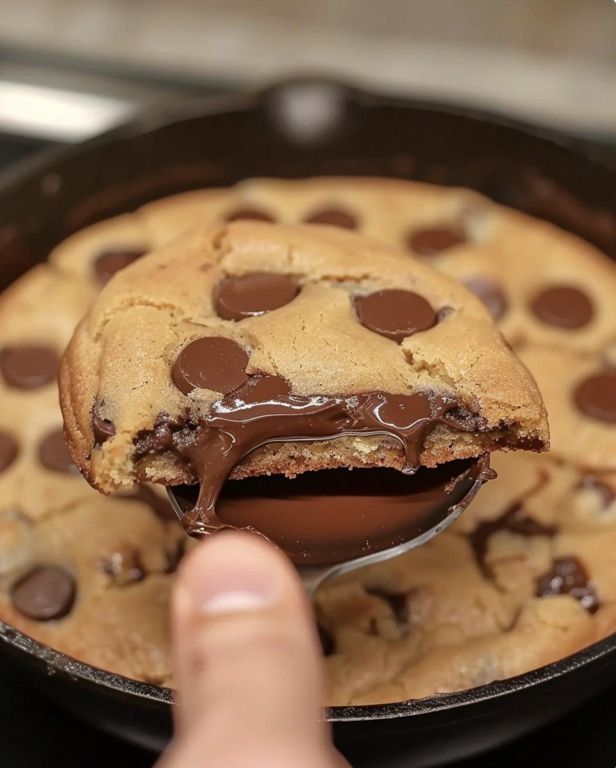 Chocolate Chip Cookie Dish (Skillet Style)