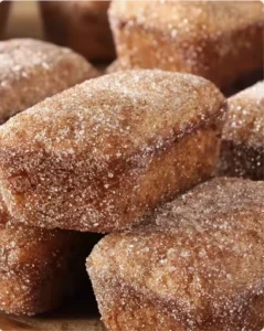 Deliciously Easy Cinnamon Donut Loaf