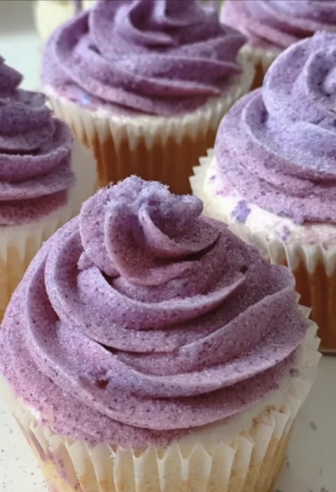 Grape Soda Cupcakes