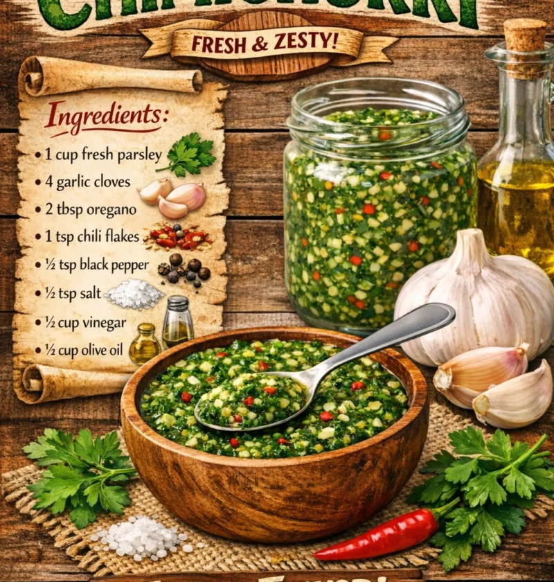 Homemade Chimichurri