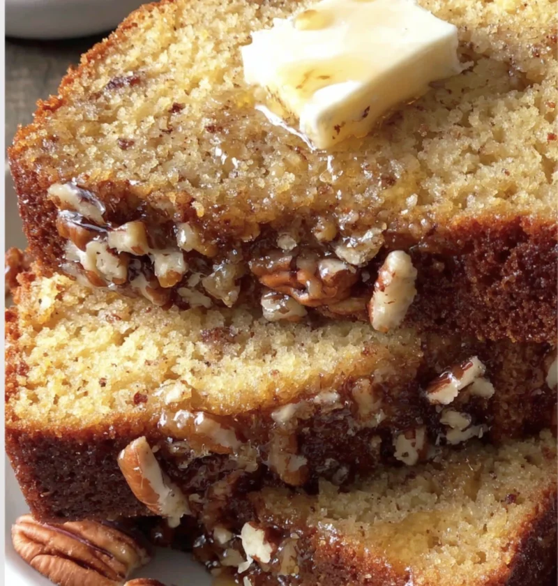 Honey Butter Sweet Alabama Pecanbread