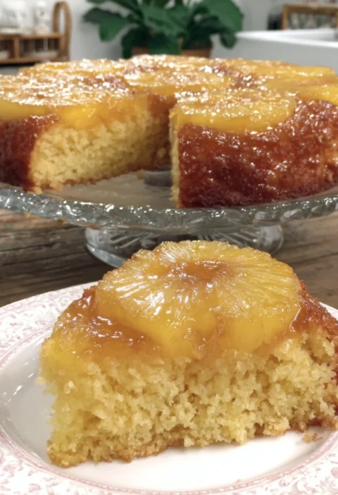 Lazy Amish Pineapple Cake