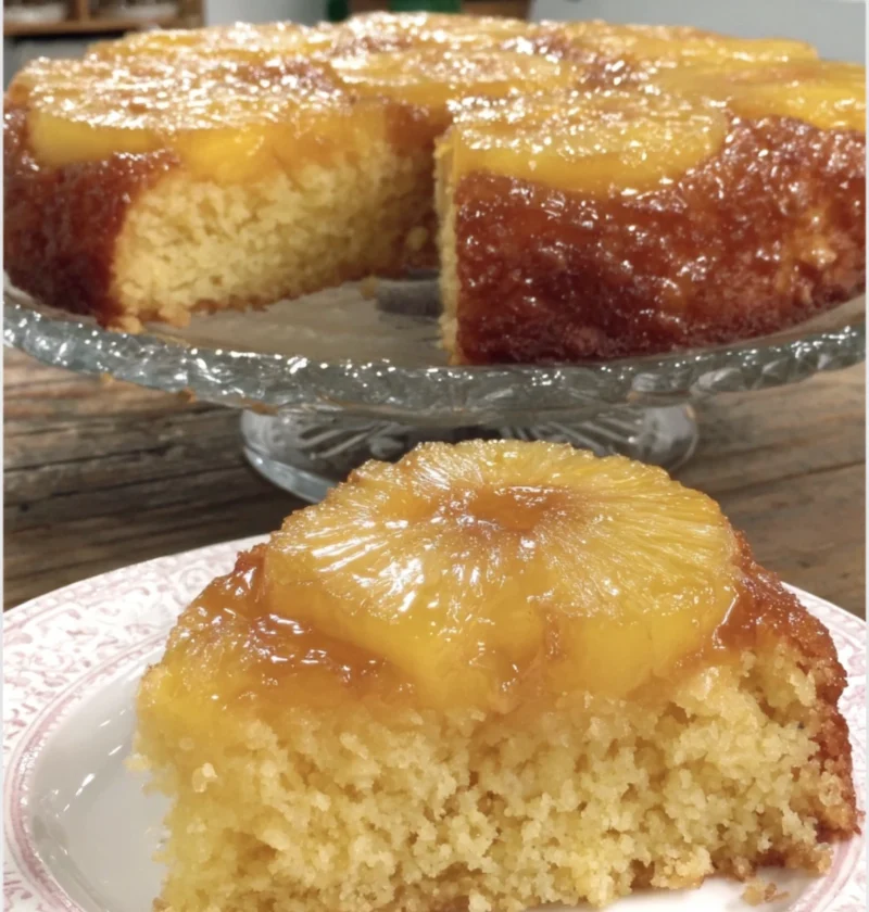 Lazy Amish Pineapple Cake