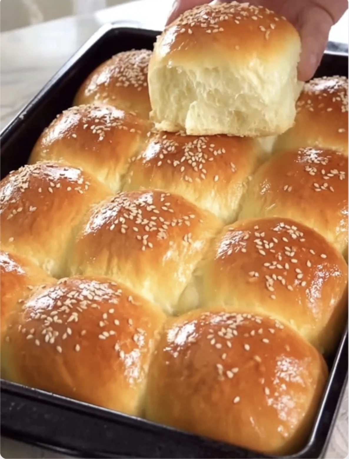 Milk Brioche Rolls