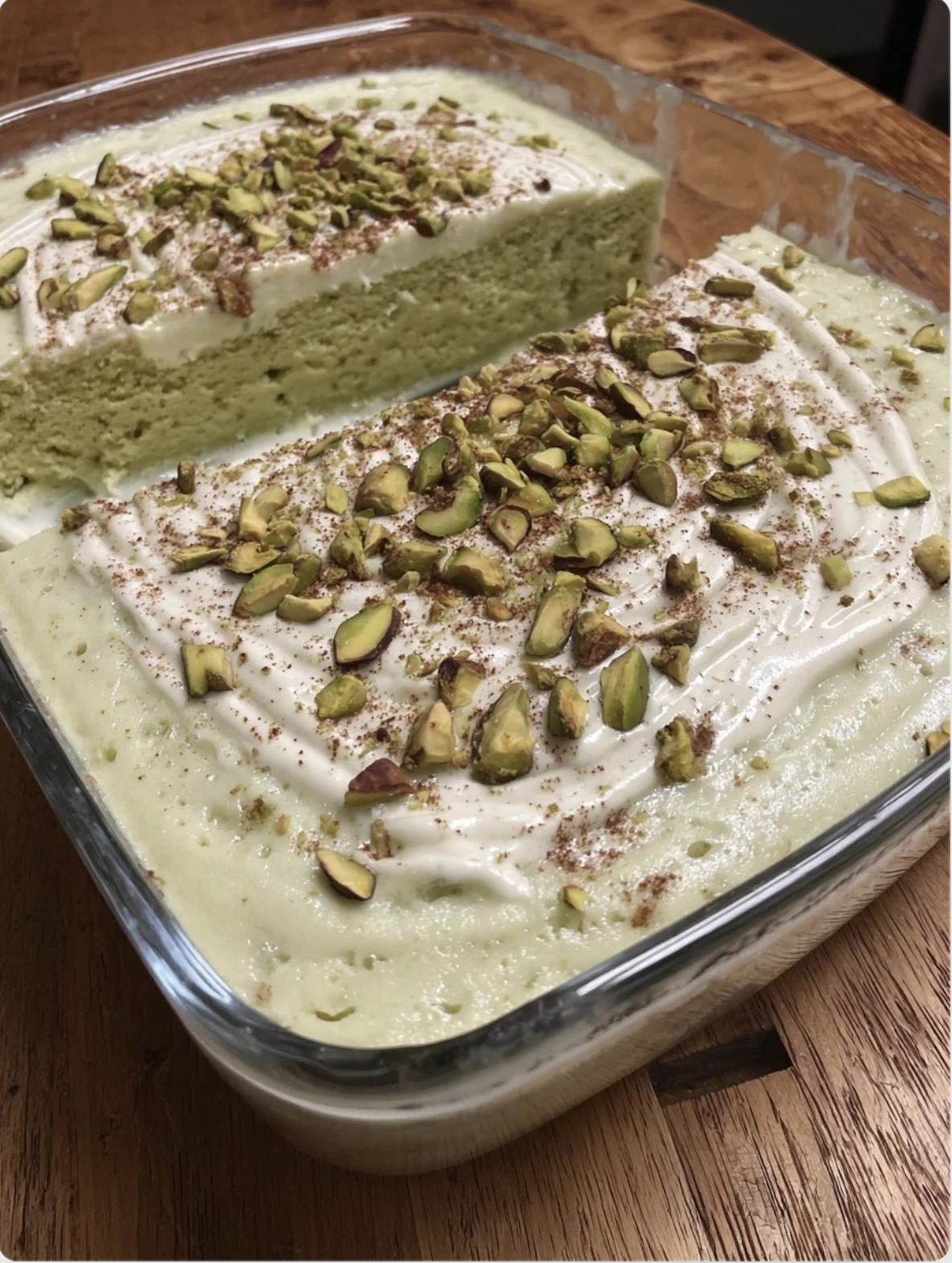 PISTACHIO PUDDING DESSERT