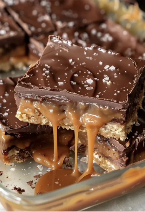 Salted Caramel Chocolate Bars