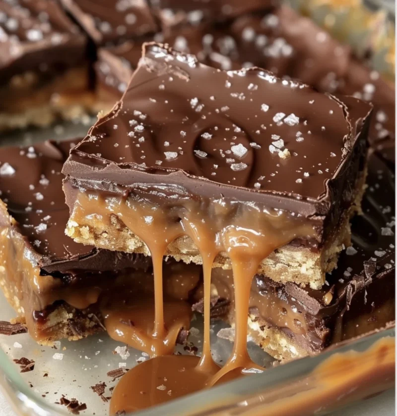 Salted Caramel Chocolate Bars