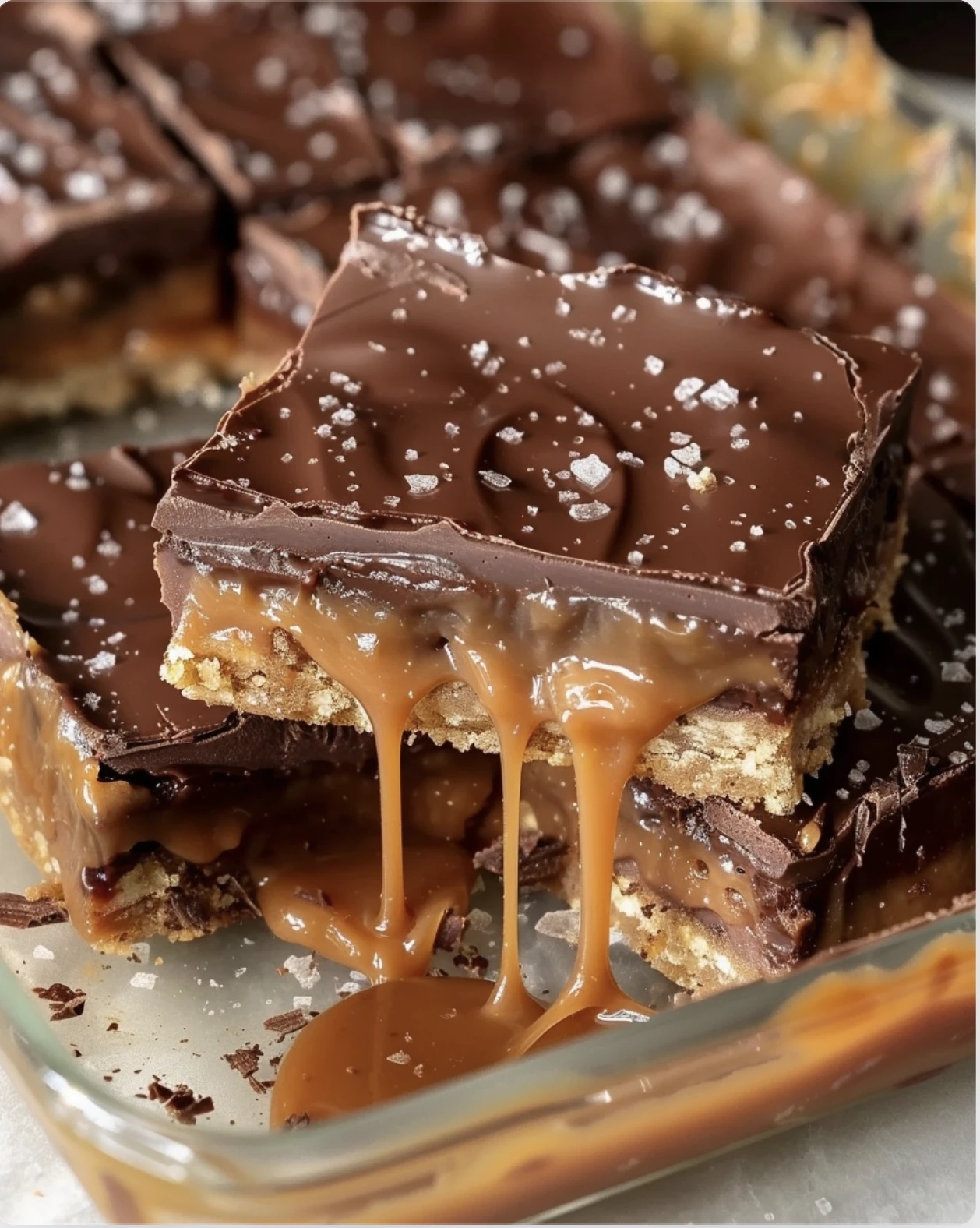 Salted Caramel Chocolate Bars