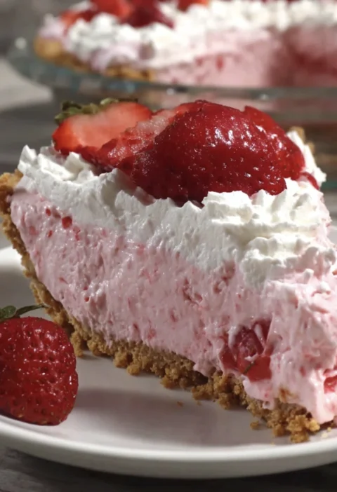 Strawberry Cool Whip Pie