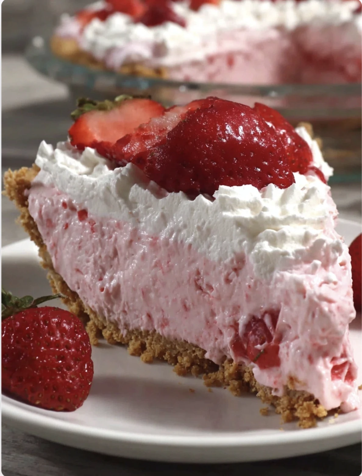 Strawberry Cool Whip Pie