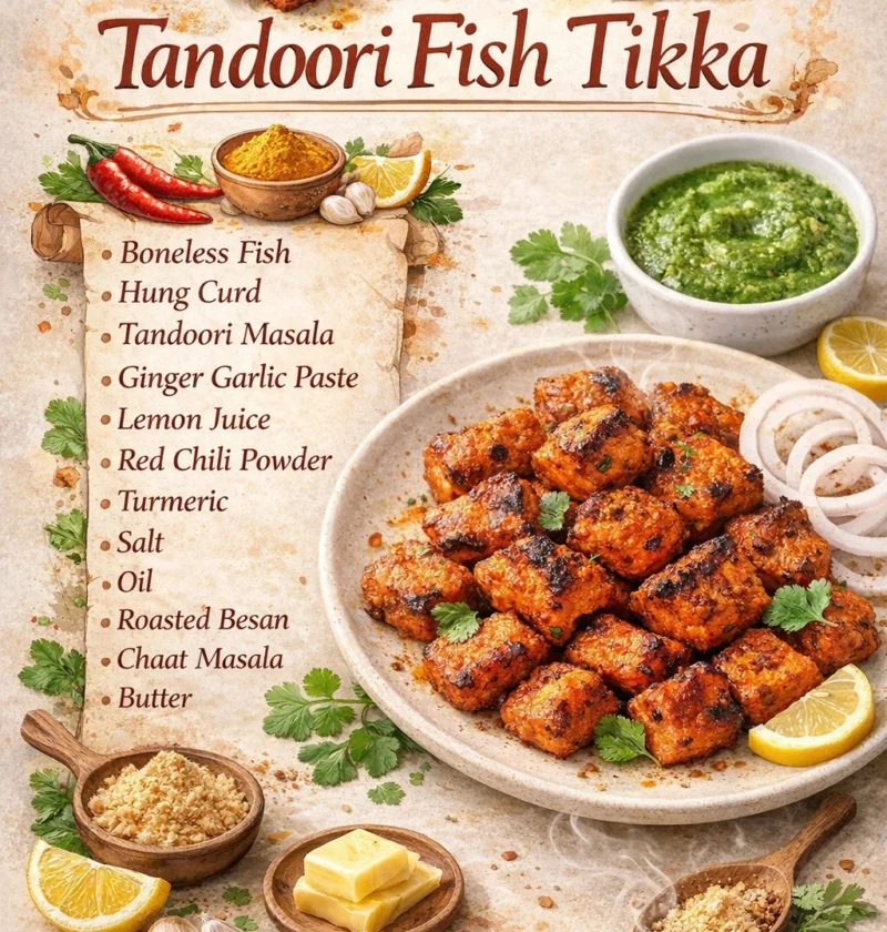 Tandoori Fish Tikka