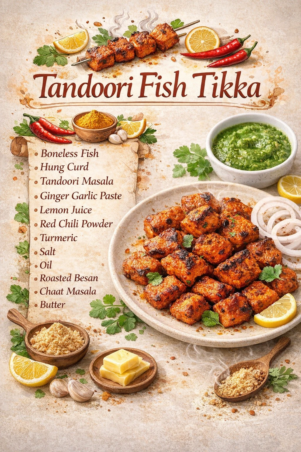 Tandoori Fish Tikka