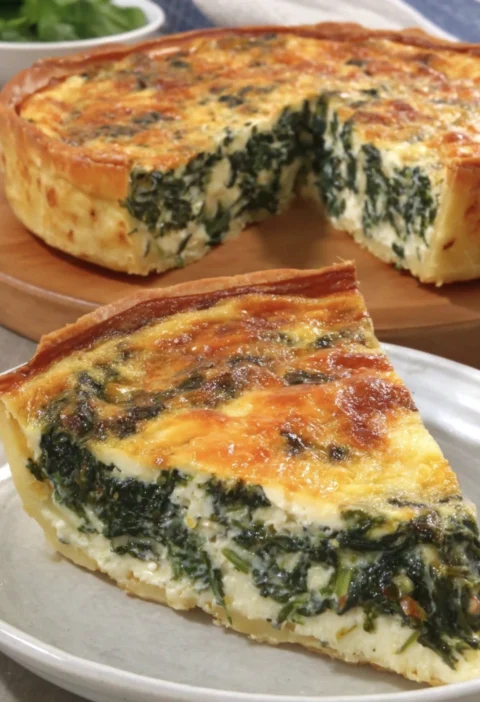 Tarta Espinaca Queso Abuela