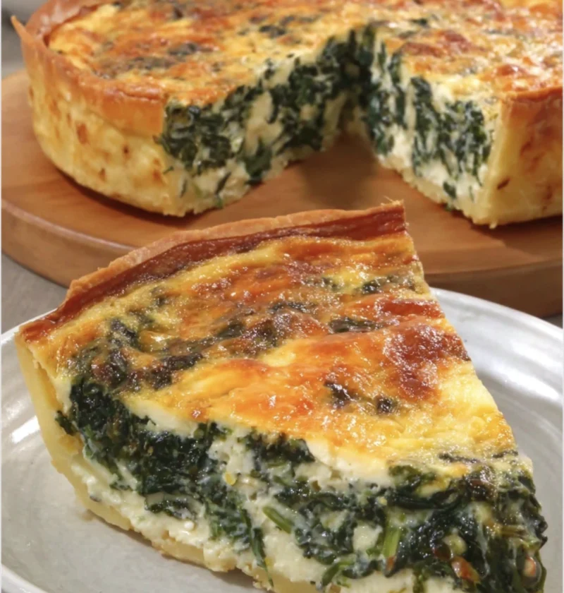 Tarta Espinaca Queso Abuela