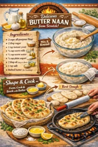 Butter Naan Recipe