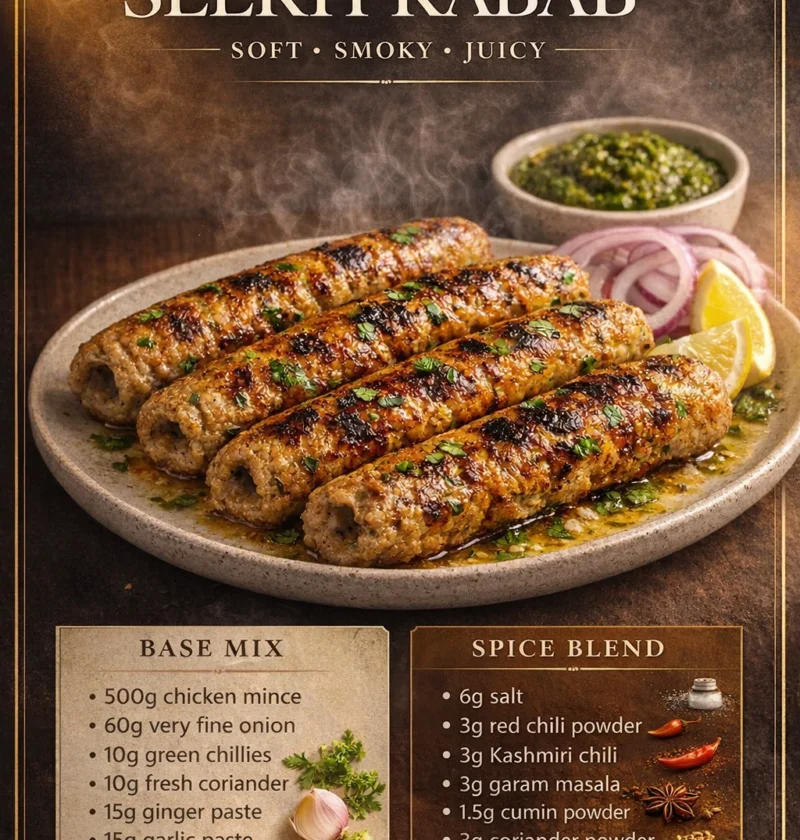 Chicken Seekh Kabab