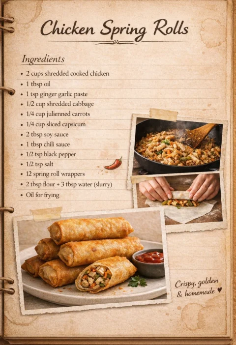 Chicken Spring Rolls