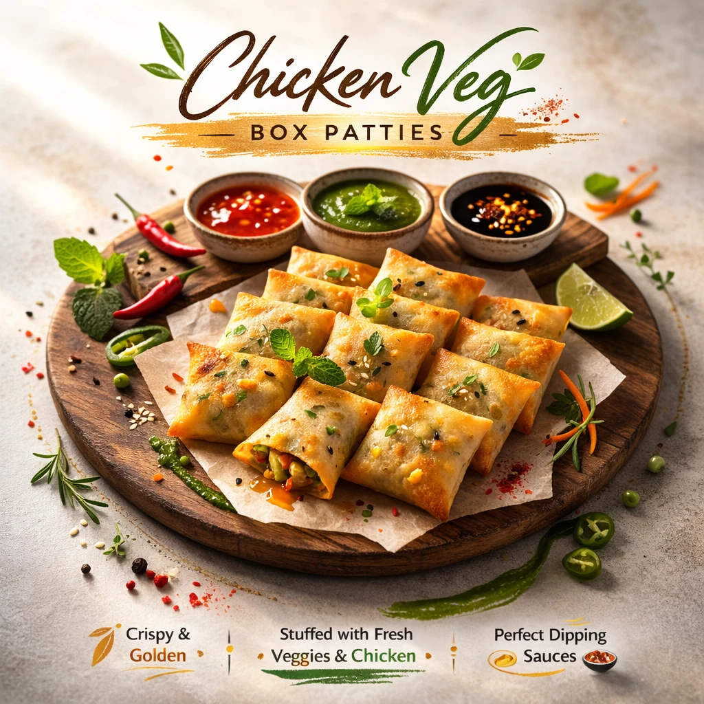 Chicken Veg Box Patties