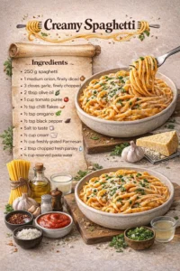 Creamy Spaghetti