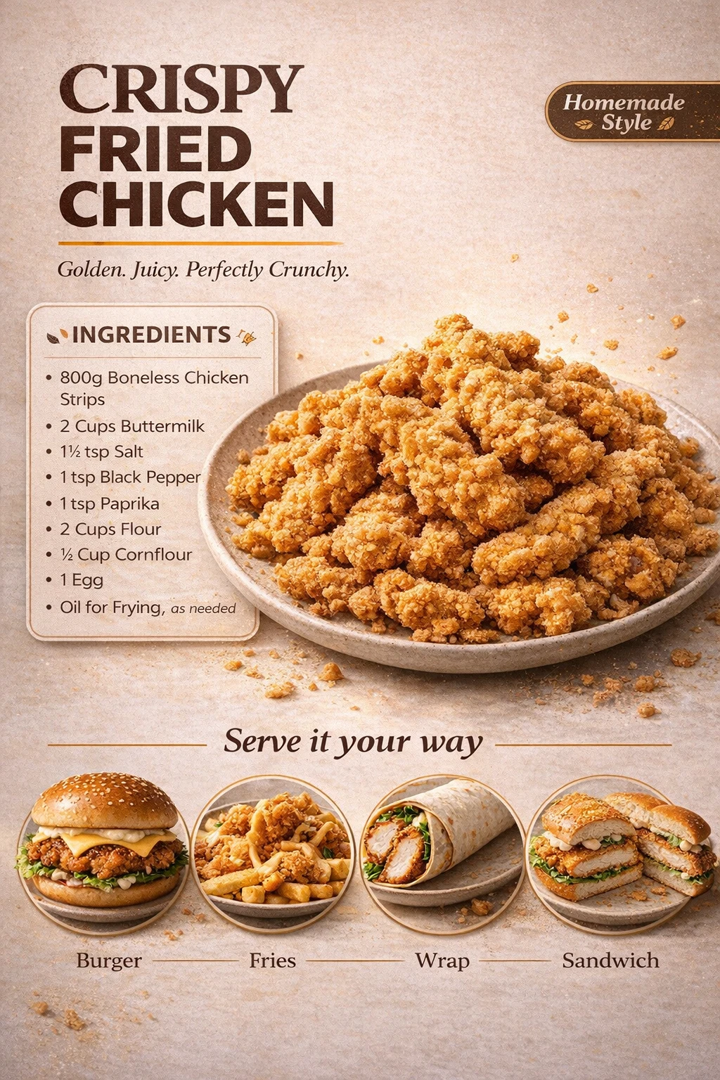 Crispy Fried Chicken