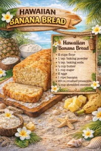 Hawaiian Banana Bread!
