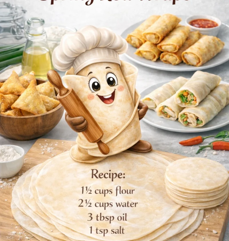 Homemade Spring Roll Wraps