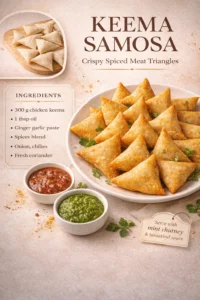 KEEMA (MEAT) SAMOSA