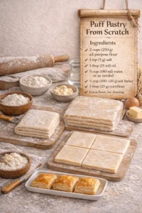 PUFF PASTRY FROM SCRATCH