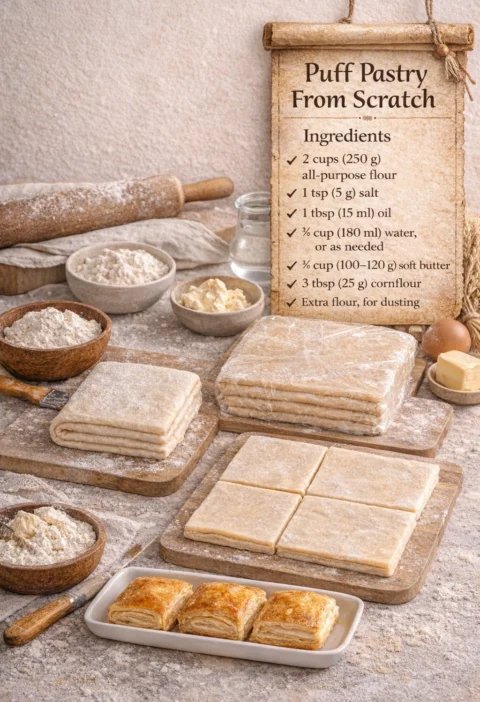 Puff Pastry From Scratch