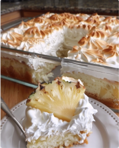 Easy Pineapple Angel Food Cake Recipe