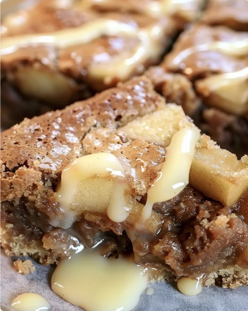 Apple Brownies With Maple Glaze - apple-brownies-with-maple-glaze-3