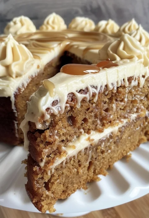 Carrot Cake Cream Cheese Frosting Caramel