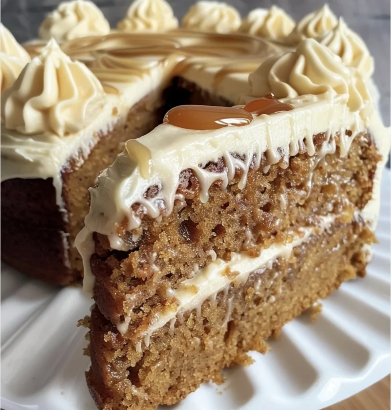 Carrot Cake Cream Cheese Frosting Caramel