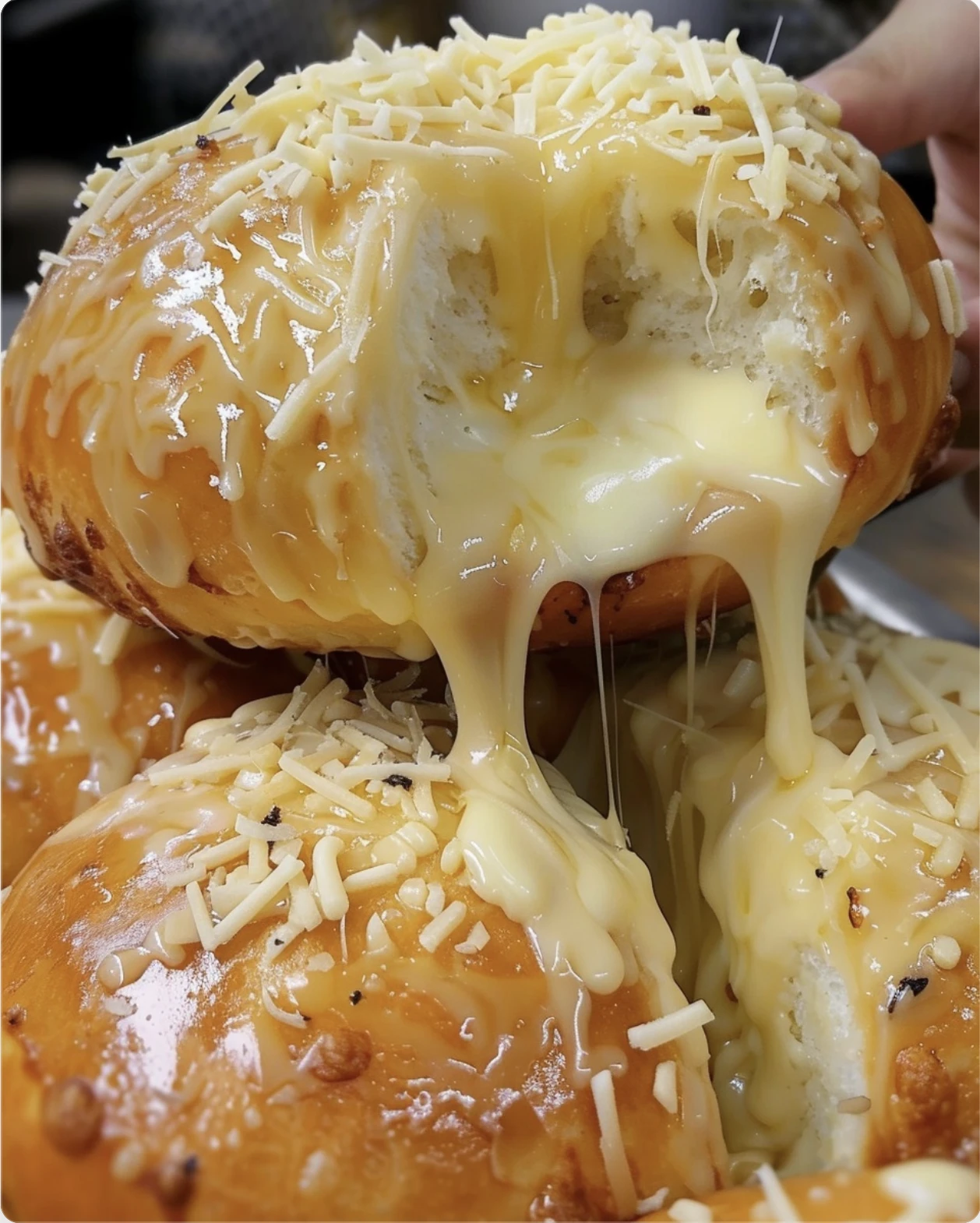 Cheesy Donut Ensaymada
