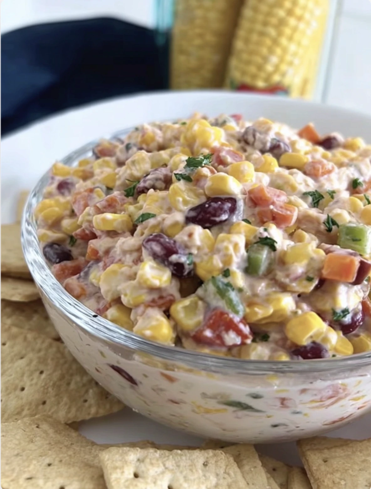 Creamy Cowboy Caviar Dip
