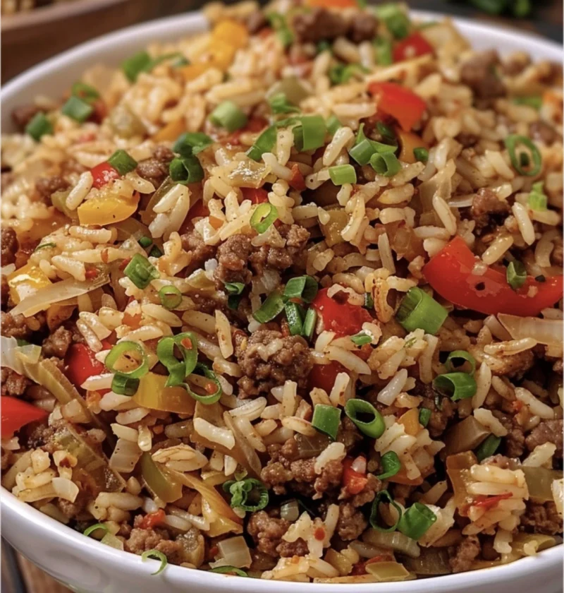 Dirty Rice Ground Beef