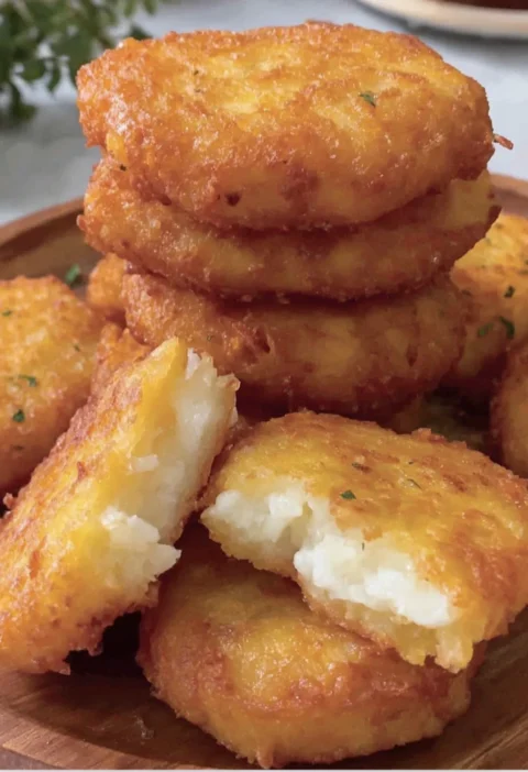 Battered Potato Slices