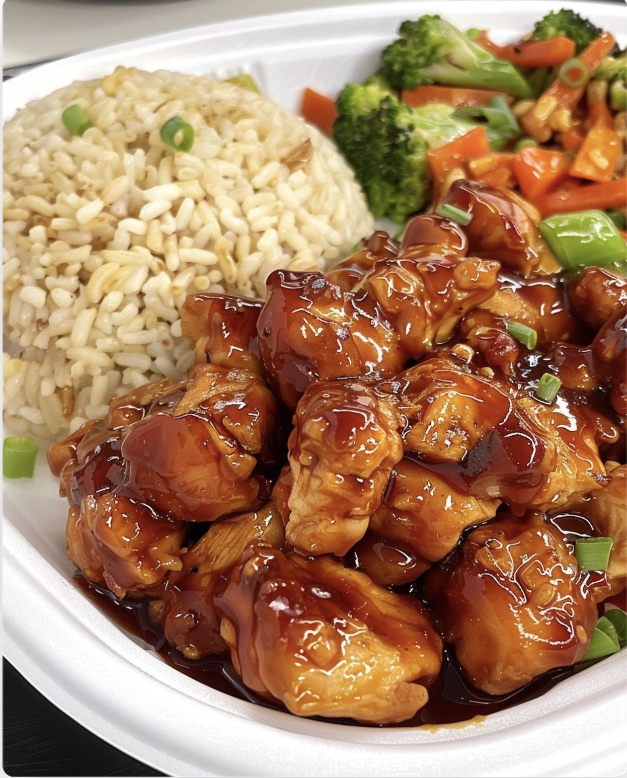 Easy Honey BBQ Chicken and Rice