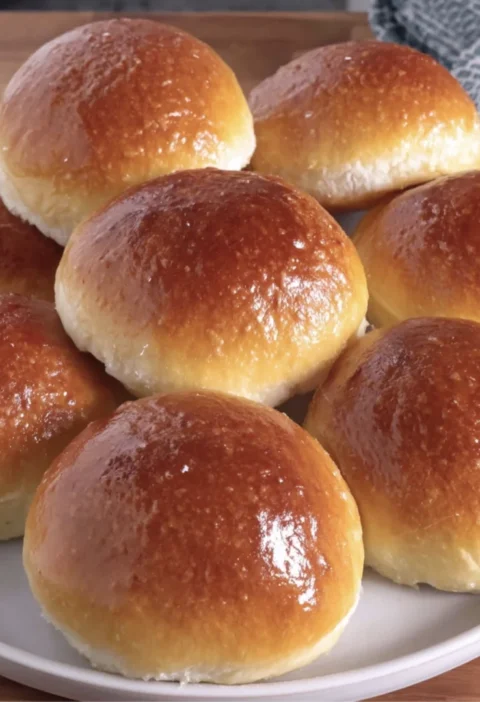 homemade burger buns