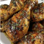 Honey Garlic Chicken with Mushrooms