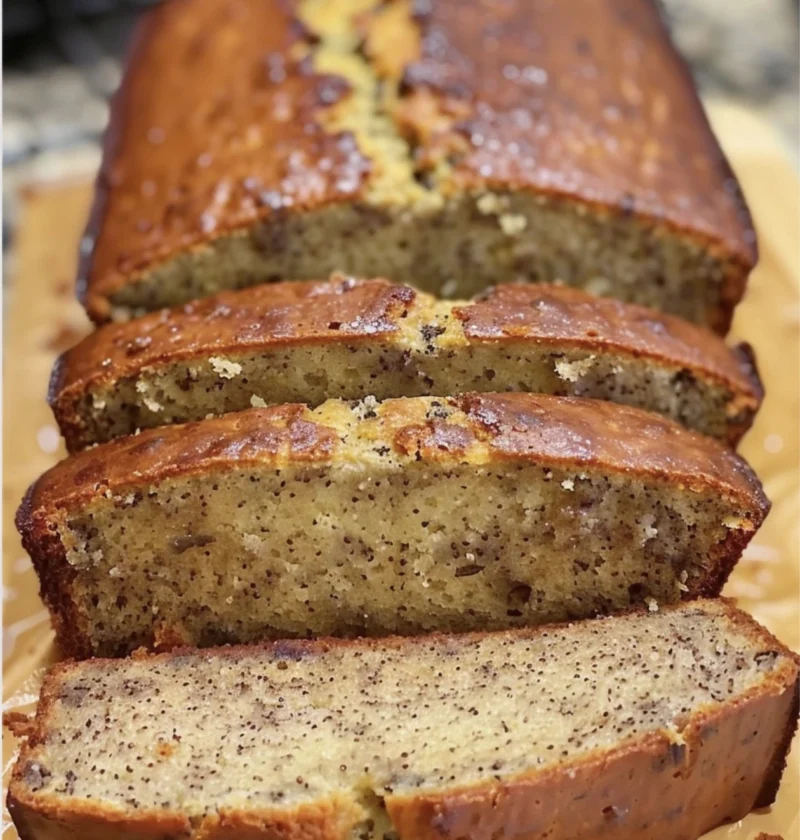 Janets Rich Banana Bread