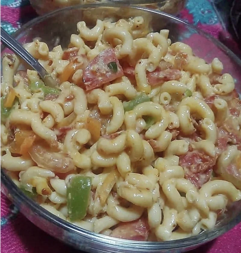 Macaroni Salad Everyone Asks Bring