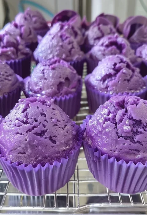 Putong Bigas Ube Flavor