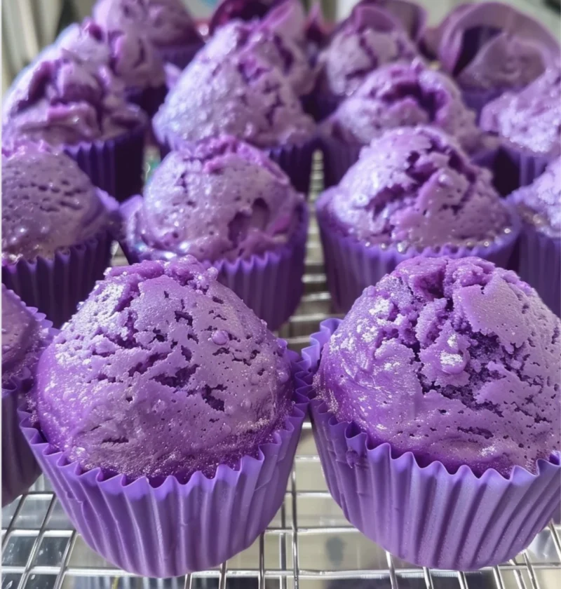 Putong Bigas Ube Flavor