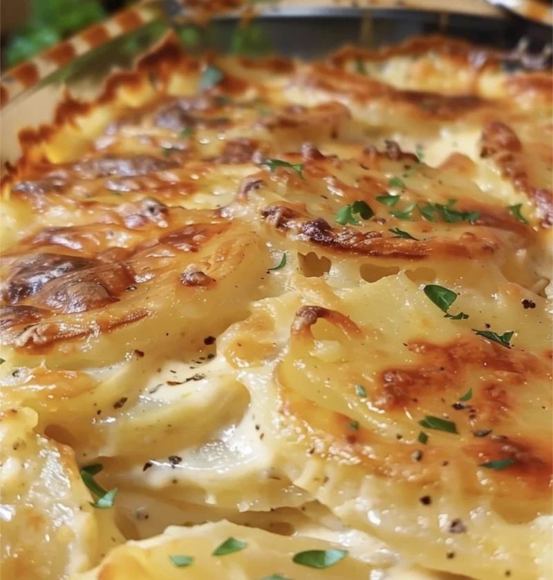 Ruths Chris Creamy Cheesy Scalloped Potatoes