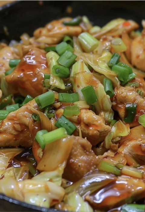 Savory Garlic Ginger Chicken